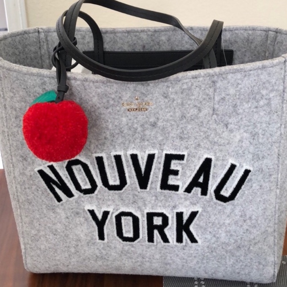 Kate Spade felt tote